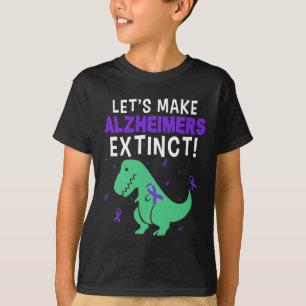 Camiseta Dinosaurio Divertido Vamos a Hacer que se Extinga 