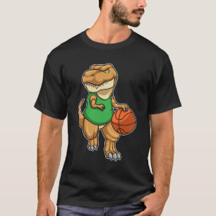 Camiseta Dinosaurio en Deportes con Baloncesto