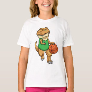 Camiseta Dinosaurio en Deportes con Baloncesto