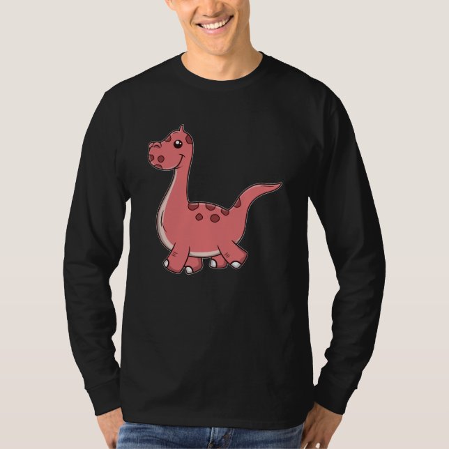 Camiseta Dinosaurio en marcha (Anverso)