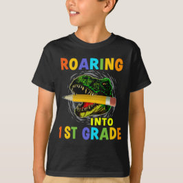 Camiseta Dinosaurio en primer grado