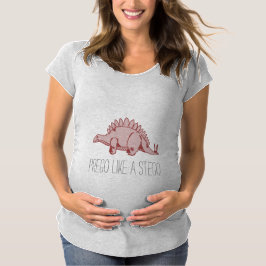 Camiseta Dinosaurio estegosauro #2 "Prego like a Stego"