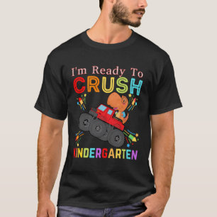 Camiseta Dinosaurio Estoy Listo Para Destruir A Niños De Ca