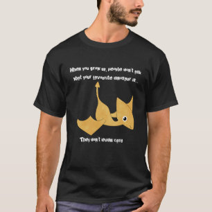 Camiseta Dinosaurio favorito que presenta el pterodáctilo