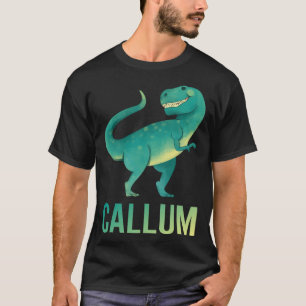 Camiseta Dinosaurio feliz - Nombre del Callum