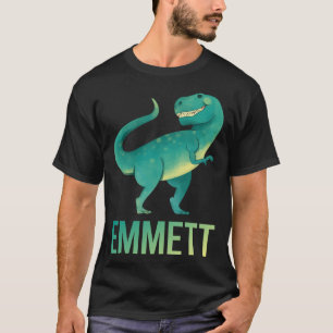 Camiseta Dinosaurio Feliz - Nombre Emmett