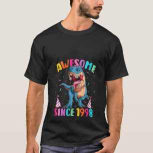 Camiseta Dinosaurio femenino de 24 años asombroso desde 199