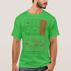 Camiseta Dinosaurio Feo Árbol de Navidad Tren Snowflake Lov