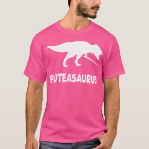 Camiseta Dinosaurio flautista (flauta de flauta)