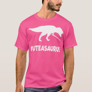 Camiseta Dinosaurio flautista (flauta de flauta)