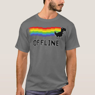 Camiseta Dinosaurio fuera de línea