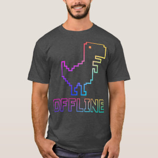 Camiseta Dinosaurio fuera de línea