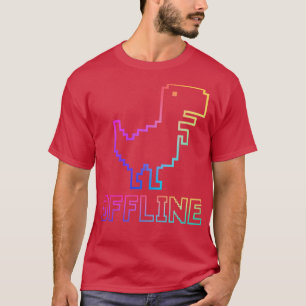 Camiseta Dinosaurio fuera de línea1