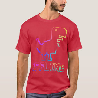 Camiseta Dinosaurio fuera de línea1