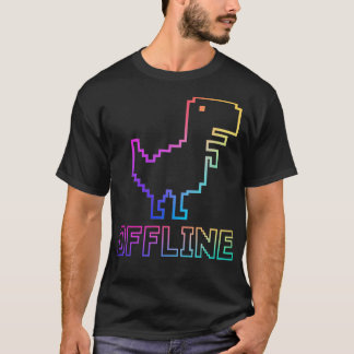 Camiseta Dinosaurio fuera de línea1