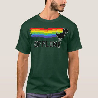 Camiseta Dinosaurio fuera de línea 1