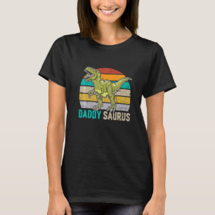 Camiseta Dinosaurio Funny Daddy Saurus Familia Matanza 1