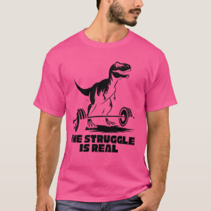 Camiseta Dinosaurio, Gracioso Gimnasio T-Rex, La Lucha, R