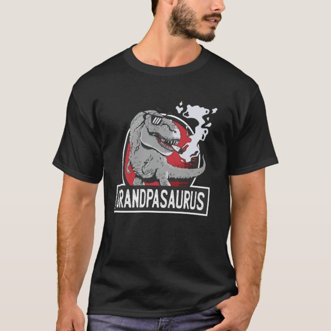 Camiseta Dinosaurio Grandpasaurus (Anverso)
