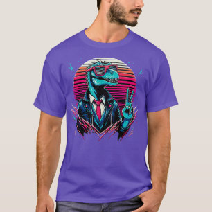 Camiseta Dinosaurio hippie de tieDye