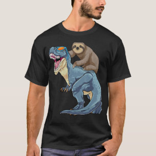 Camiseta Dinosaurio humorístico T-Rex Funny Lazy Animal Din