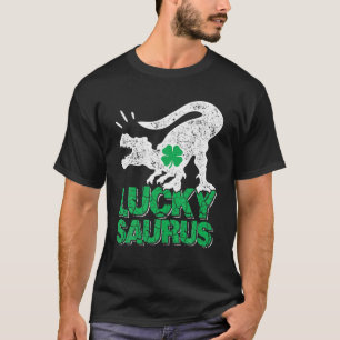 Camiseta Dinosaurio irlandés T Rex St Patricks Day Niños Ho