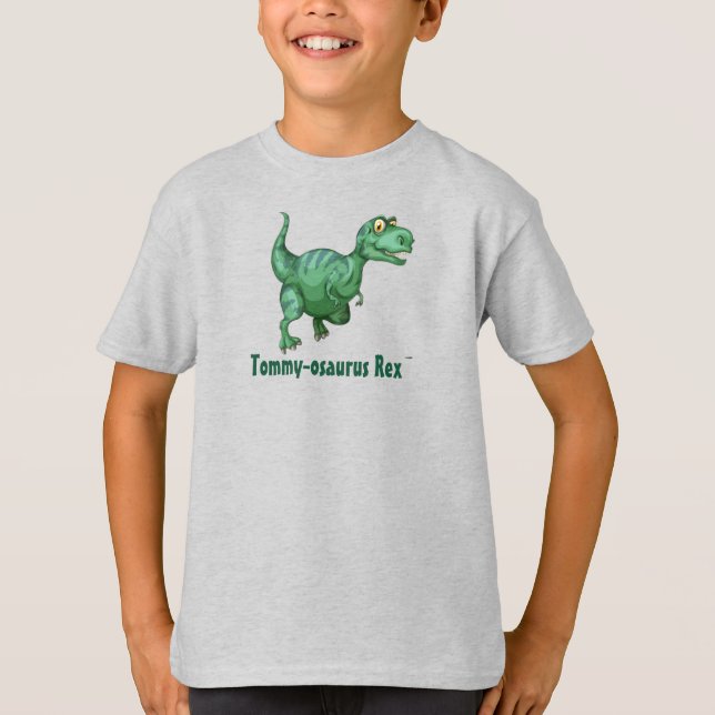 Camiseta Dinosaurio Kids TeeShirt (Anverso)