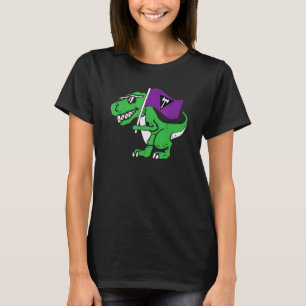 Camiseta Dinosaurio Lesbiano Lgbt Q Rex Trans Prima Ally