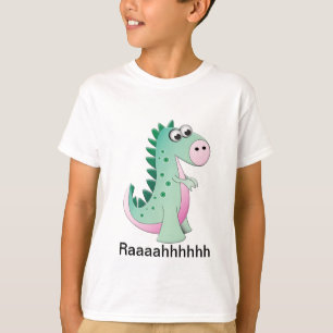 Camiseta Dinosaurio lindo del dibujo animado