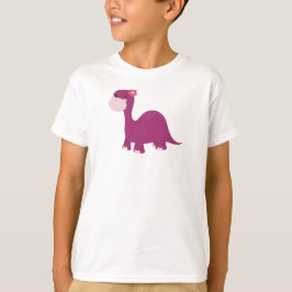 Camiseta Dinosaurio lindo, dinosaurio Chica, dinosaurio ros