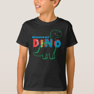 Camiseta Dinosaurio Lindo Personaliza Niños