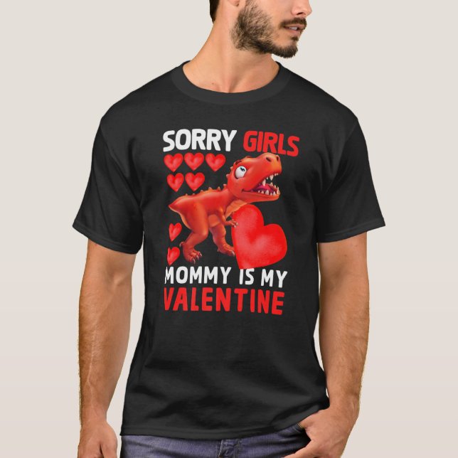 Camiseta Dinosaurio Lo Siento Chicas Mamá Es Mi Mamá De San (Anverso)