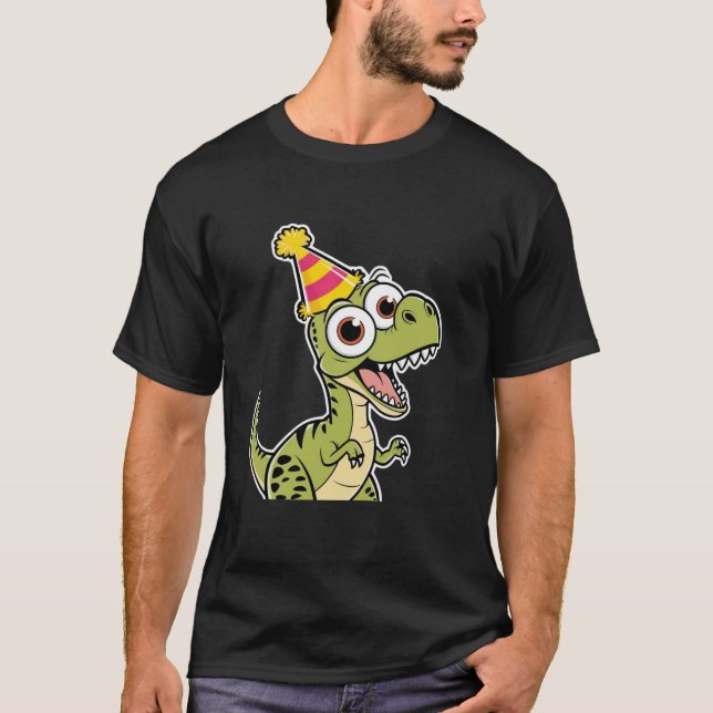 Camiseta Dinosaurio loco (Anverso)