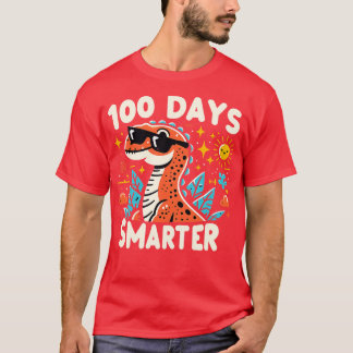 Camiseta Dinosaurio más inteligente de 100 días 5