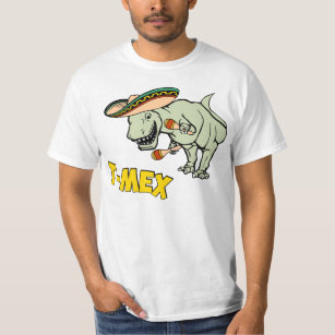 Camiseta Dinosaurio mexicano del Tyrannosaurus de T-Mex