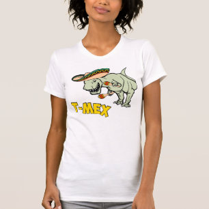 Camiseta Dinosaurio mexicano del Tyrannosaurus de T-Mex