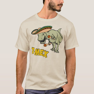 Camiseta Dinosaurio mexicano del Tyrannosaurus de T-Mex