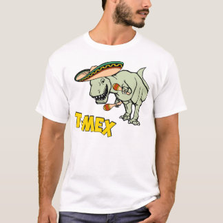 Camiseta Dinosaurio mexicano del Tyrannosaurus de T-Mex