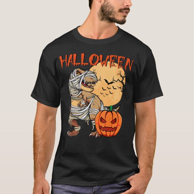 Camiseta Dinosaurio Momia T Rex (Anverso)