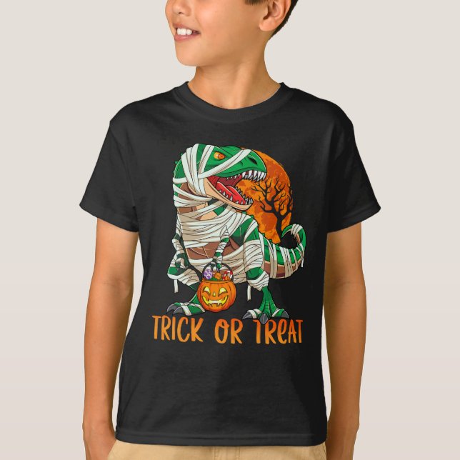 Camiseta Dinosaurio Momia T Rex (Anverso)