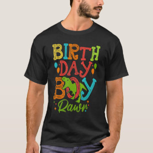 Camiseta Dinosaurio Nacimiento Niño Fiesta Rawr Rex Dinosau