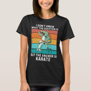 Camiseta Dinosaurio No Sé La Pregunta Es La Respuesta Yo