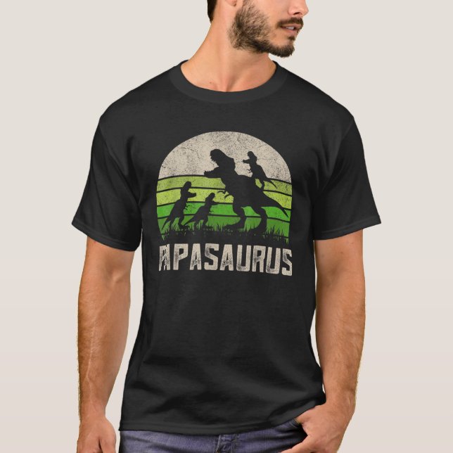 Camiseta Dinosaurio Papasauro (Anverso)