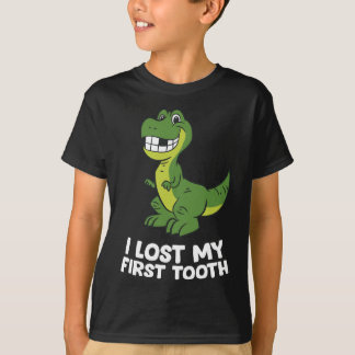 Camiseta Dinosaurio perdido el primer diente