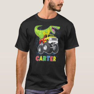 Camiseta Dinosaurio Personalizado De Carter En Un Monstruo