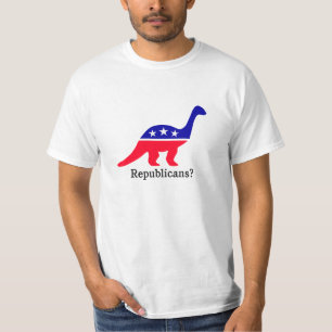Camiseta ¿Dinosaurio político?
