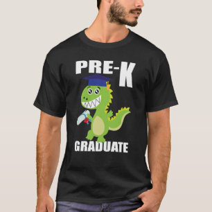 Camiseta Dinosaurio Preescolar Título de graduación preesco
