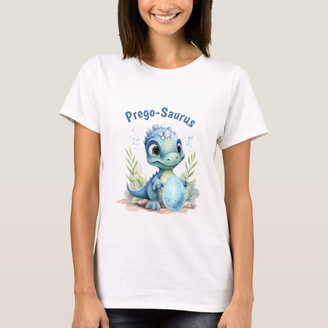 Camiseta Dinosaurio Prego-Saurus (Anverso)