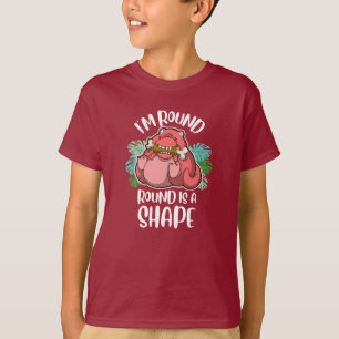 Camiseta Dinosaurio redondo hambriento - T-rex