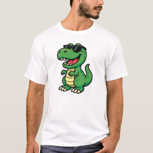 Camiseta Dinosaurio safari con matices Guay